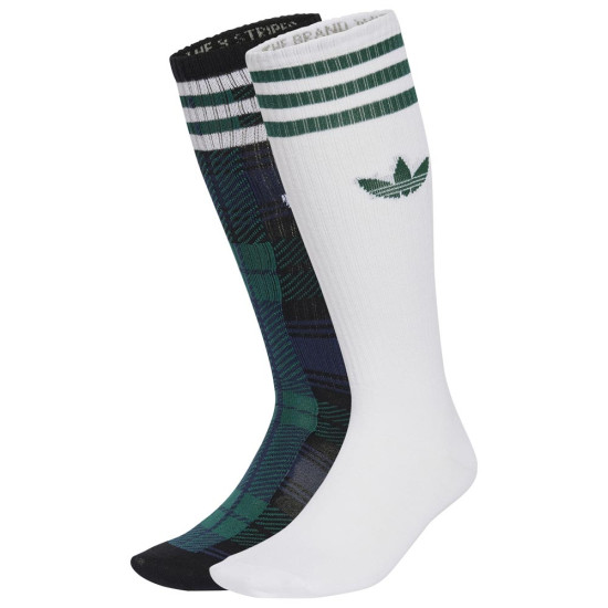 Adidas Κάλτσες Tartan Crew Socks 2 pairs